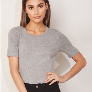 J.CREW Perfect Fit Grey Tee